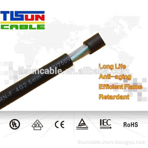 HO5RN-F ROSH Cabtyre Flexible rubber cable